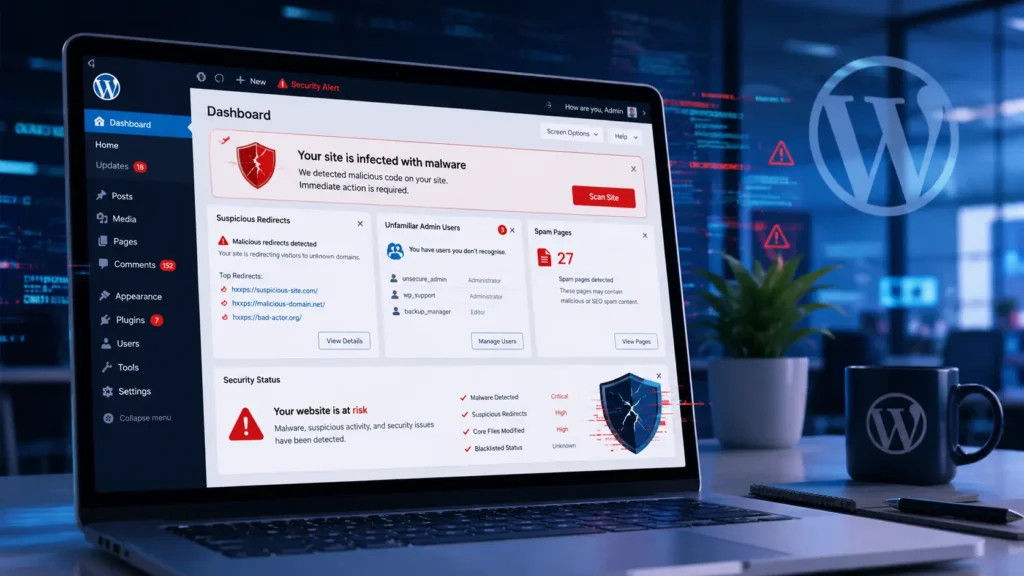 WordPress Website Has Been Hacked